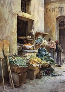 Negozio di fruttivendolo, Riviera Italiana da Walter Frederick Roofe Tyndale
