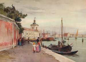 La Dogana, Venezia, c1900 1913 da Walter Frederick Roofe Tyndale