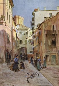 La Piazza, Sestri Levante da Walter Frederick Roofe Tyndale