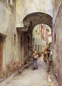 Vicolo, Noli, Italia da Walter Frederick Roofe Tyndale