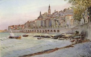 Mentone, da Garavan da Walter Frederick Roofe Tyndale