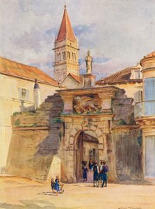 Una delle porte di Traù da Walter Frederick Roofe Tyndale