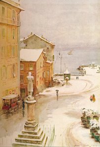 Piazza Mazzini, S. Margherita, c1910, 1912 da Walter Frederick Roofe Tyndale