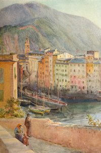 Il porto di Camogli, c1910