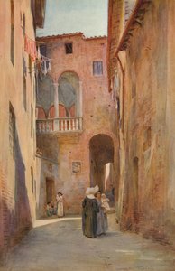 La casa di Caterina da Siena, c. 1900 1913 da Walter Frederick Roofe Tyndale