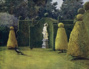 La Nuova Foresta: Bowling Green al Brokenhurst Park da Walter Frederick Roofe Tyndale
