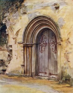 La Nuova Foresta: La porta del refettorio, Abbazia di Beaulieu