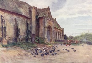 Wessex: Un granaio della decima, Abbotsbury, vicino a Weymouth da Walter Frederick Roofe Tyndale