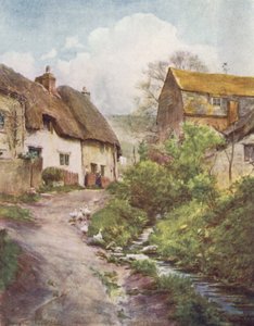 Wessex: I cottage del mulino a Sutton Poyntz, vicino a Weymouth da Walter Frederick Roofe Tyndale