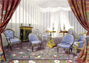 Crystal Palace, la stanza di riposo della Regina, da Recollection