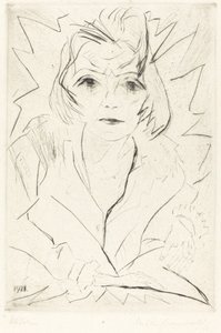 Madchen, 1921 da Walter Gramatte