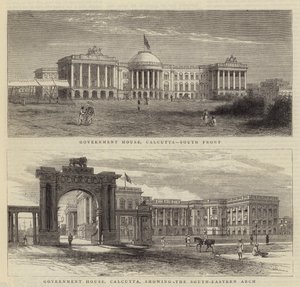 Palazzo del Governo, Calcutta da Walter Granville Smith