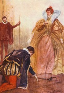 Illustrazione per Kenilworth di Sir Walter Scott da Walter Grieve
