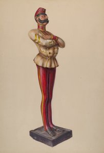 Figura del negozio di sigari, c. 1937 da Walter Hochstrasser