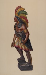Indiano del negozio di sigari, c. 1937 da Walter Hochstrasser