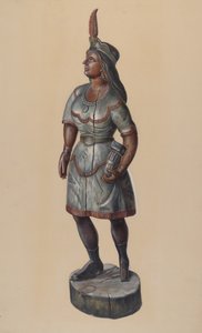 Indiano del Negozio di Sigari, c. 1937 da Walter Hochstrasser