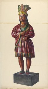 Indiano del Negozio di Sigari, c. 1937 da Walter Hochstrasser