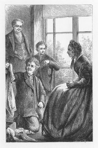 Scena da Il mulino sulla Floss di George Eliot, c1880 da Walter James Allen