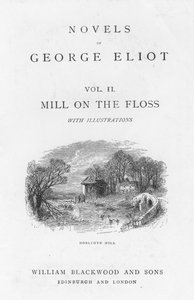 Pagina del titolo di Il mulino sulla Floss di George Eliot da Walter James Allen