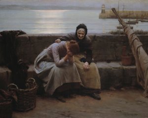 "Mai il mattino si è trasformato in sera senza che qualche cuore si spezzasse" da Walter Langley