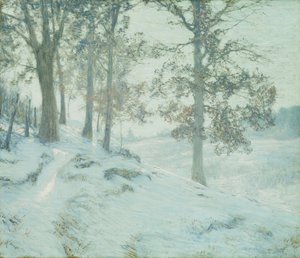 Foglie di Quercia Persistenti da Walter Launt Palmer