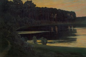 Lago Grunewald, 1895 da Walter Leistikow
