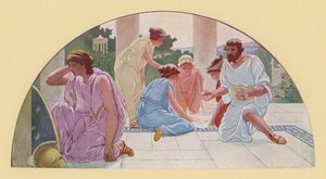 Achille travestito da scolara scoperto da Ulisse da Walter MacEwen