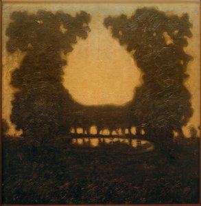 Paesaggio del parco con lago da Walter Ophey