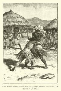 Illustrazione per Le miniere di re Salomone di H. Rider Haggard da Walter Paget