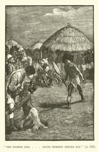 Illustrazione per Le miniere di re Salomone di H. Rider Haggard