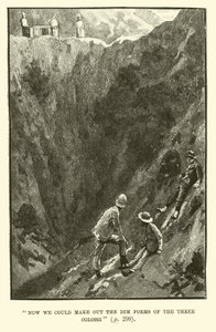 Illustrazione per Le miniere di re Salomone di H. Rider Haggard da Walter Paget