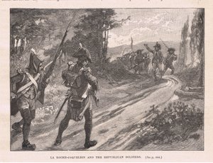 La Roche Jaquelein e i soldati repubblicani AD 1795 da Walter Paget