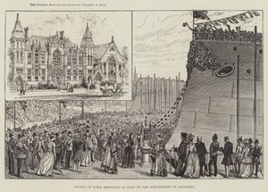 Varo della HMS Endymion a Hull da parte della Marchesa di Salisbury