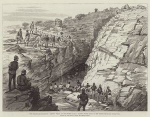 La spedizione di Khartoum, Gakdul Wells, nella marcia nel deserto, passaggio dell