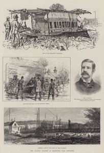 Il disastro ferroviario a Hexthorpe, vicino a Doncaster da Walter Paget