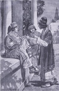 Il giuramento di tre compagni, illustrazione da My Magazine