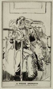 Una difesa debole, c.1911