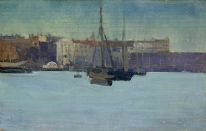 Porto di Dieppe da Walter Richard Sickert