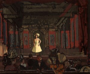 Gatti’s Hungerford Palace of Varieties. Secondo turno di Katie Lawrence c.1888
