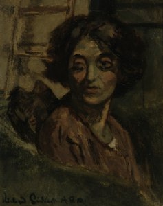 Ritratto di una donna - Therese Lessore, c.1927 da Walter Richard Sickert