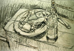 Natura morta con aragosta da Walter Richard Sickert
