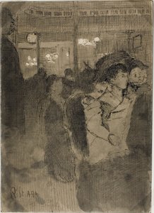 Il vecchio Bedford (recto); La galleria del vecchio Bedford (verso) da Walter Richard Sickert
