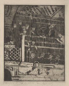 Il vecchio Mogul Tavern, Drury Lane, 1908, pubblicato 1929 da Walter Richard Sickert