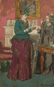 La proposta [Dopo Robert Barnes], 1931-32 circa (olio su tela) da Walter Richard Sickert