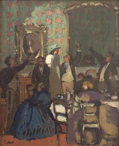 Il brindisi. Trelawny dei pozzi da Walter Richard Sickert