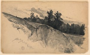 Paesaggio a Hastings, New York da Walter Shirlaw