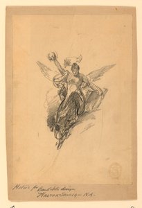 Motivo per Disegno di Banconota da Walter Shirlaw