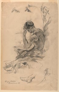 Studio per Illustrazione da Walter Shirlaw