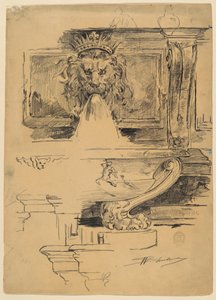 Studio di una fontana, Italia