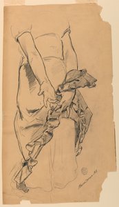Studio di una donna da Walter Shirlaw
